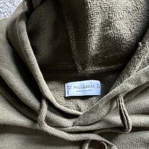 Pull&Bear Green Solid Pullover Hoodie Women's‎ Size M Lightweight Drawstring